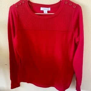 Liz Claiborne size small long sleeve blouse